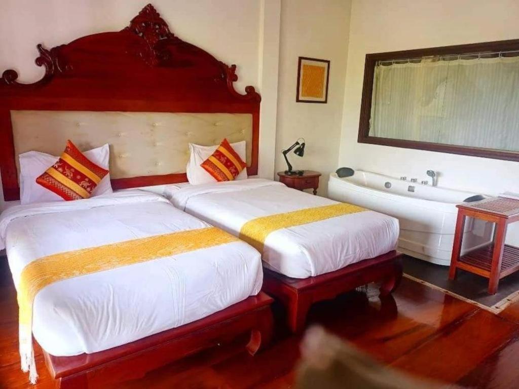 The View Pavilion Hotel Luang Prabang Exterior foto